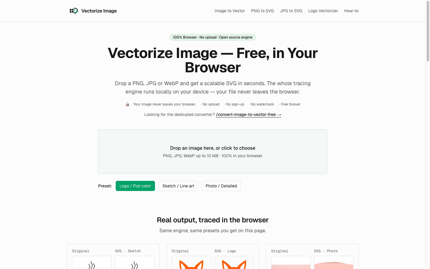 Vectorize Image