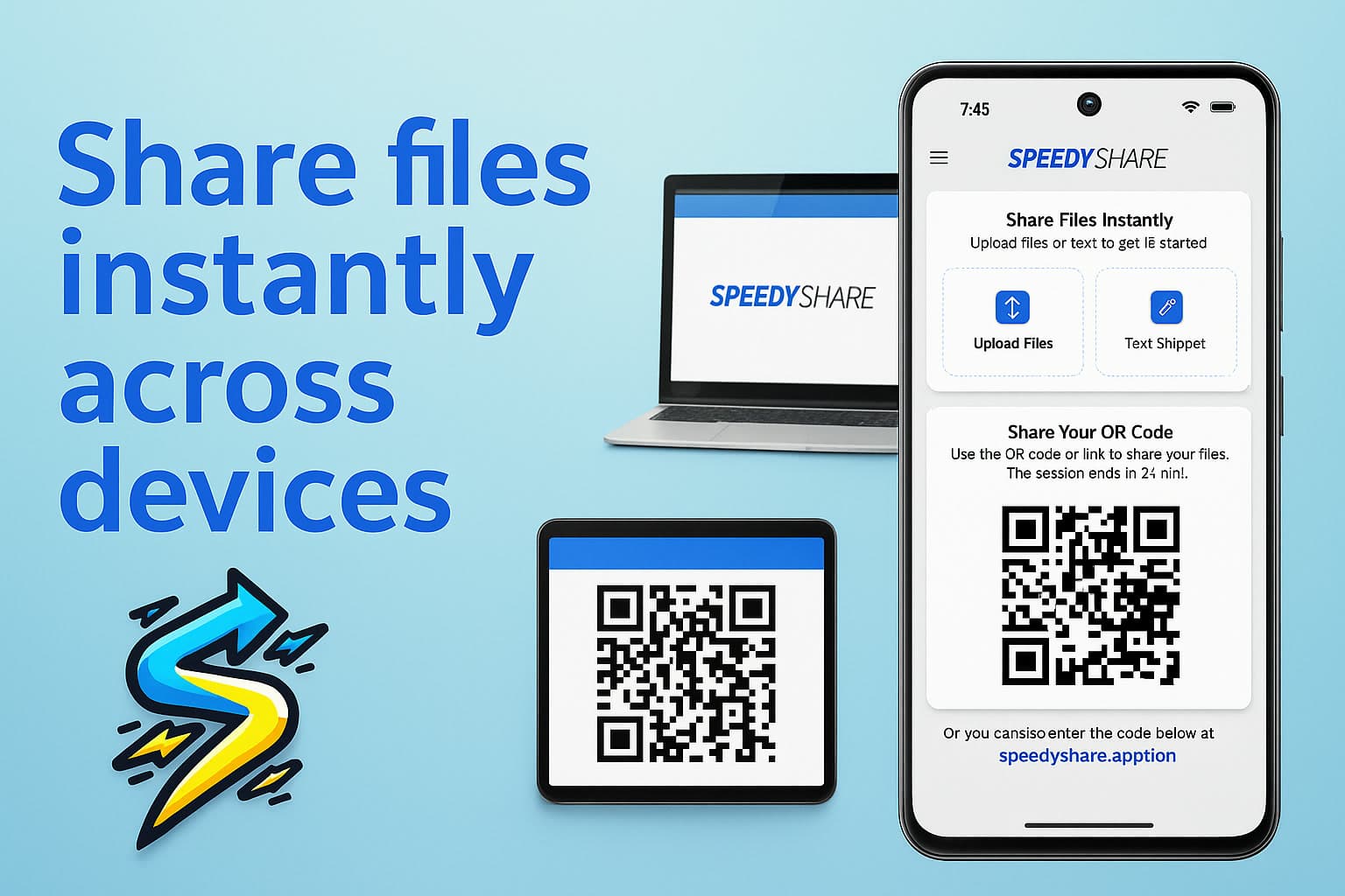 SpeedyShare - Easy, free file sharing
