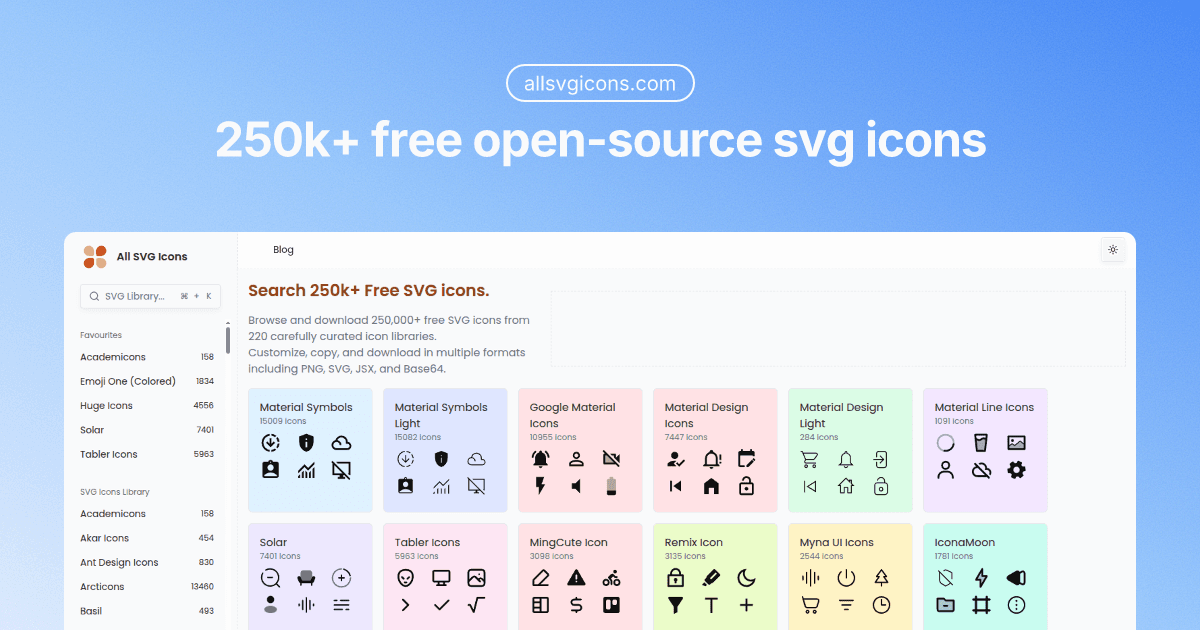 All SVG Icons cover image