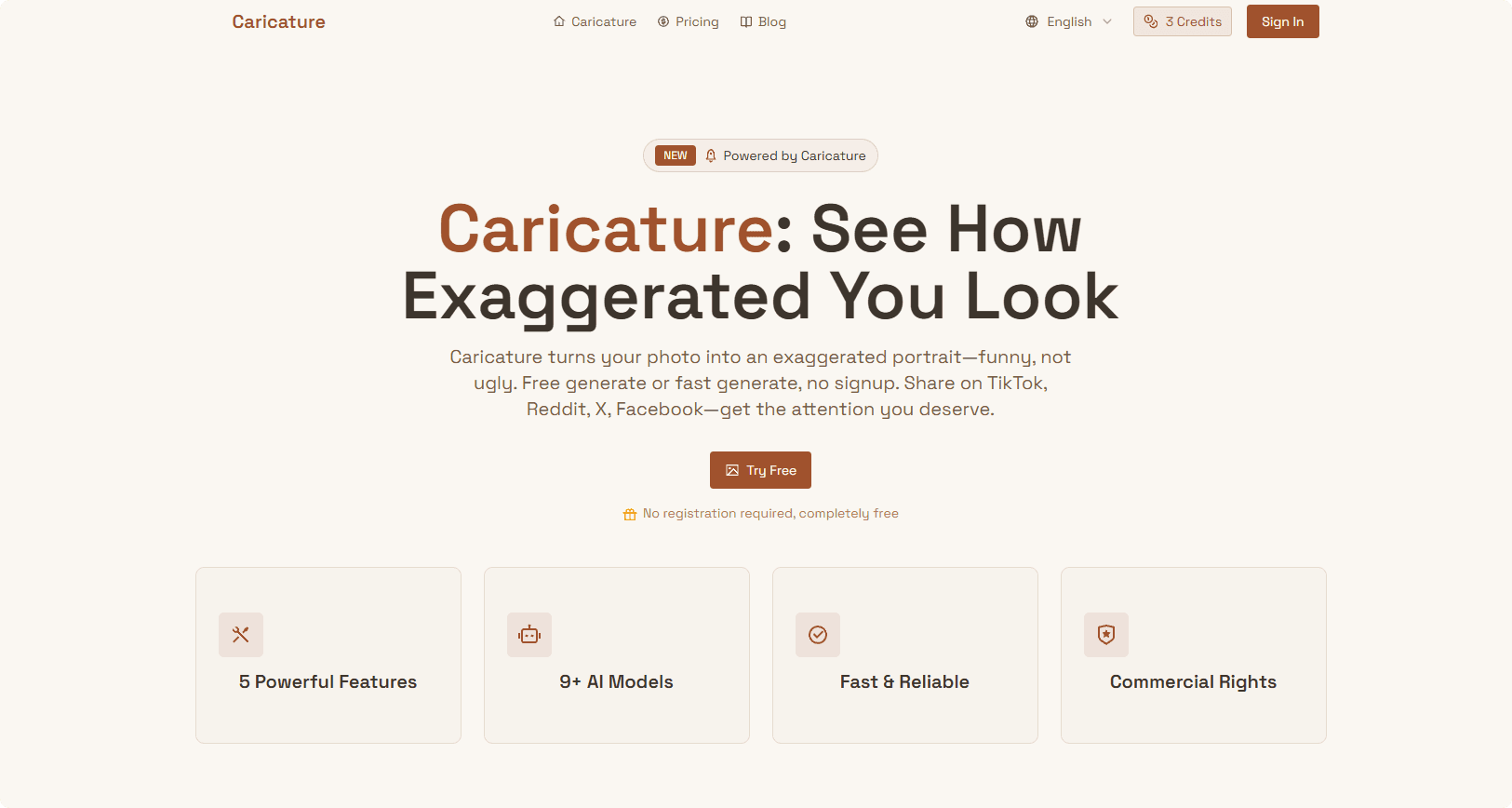 Create a Caricature of Me