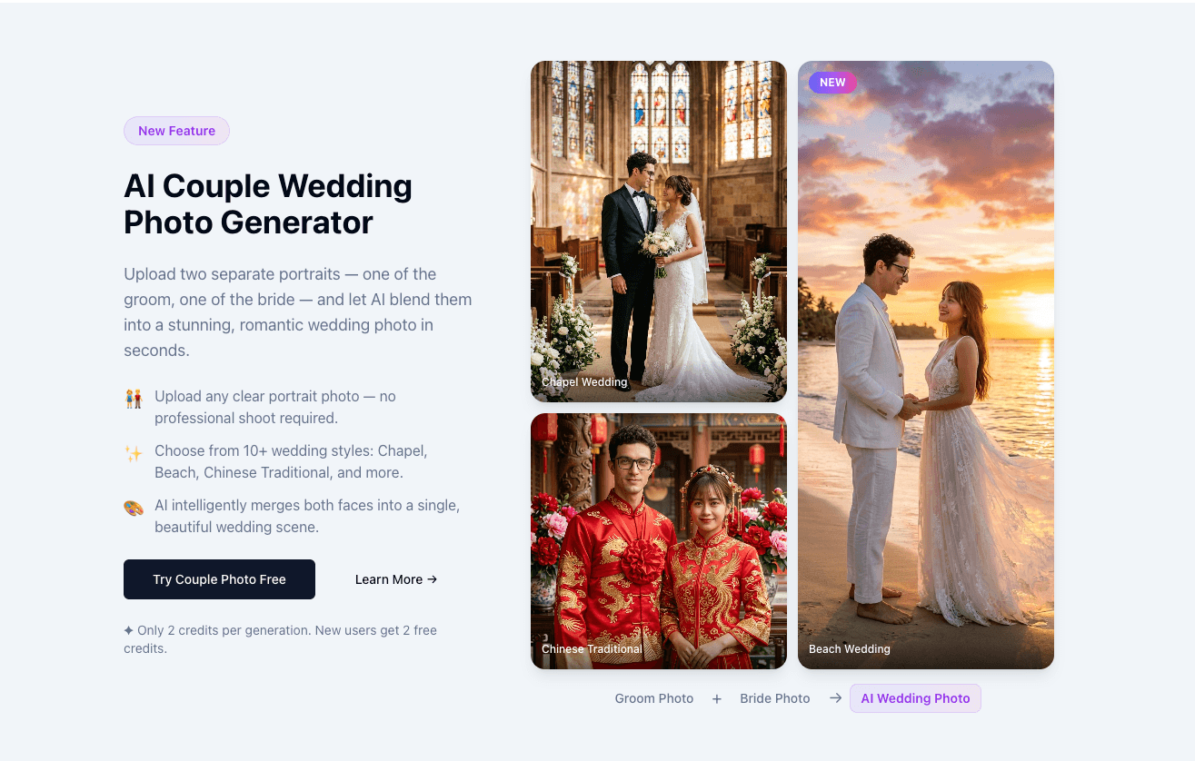 AI Wedding Photo Generator