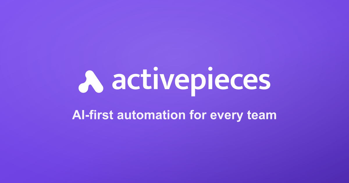 Activepieces cover image