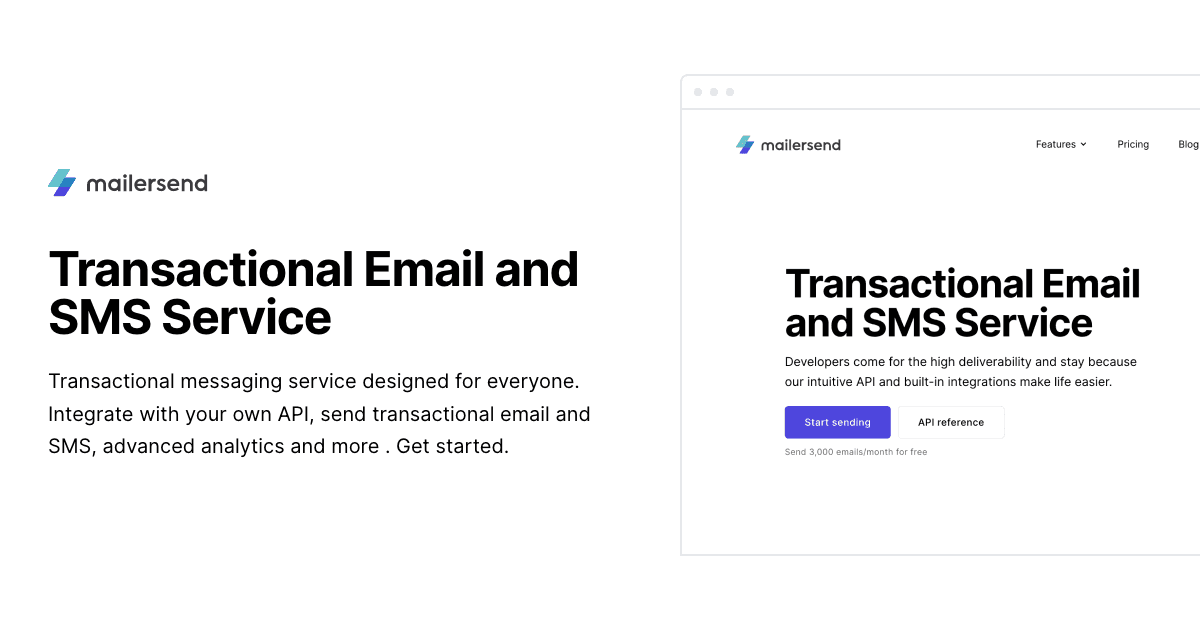 MailerSend cover image