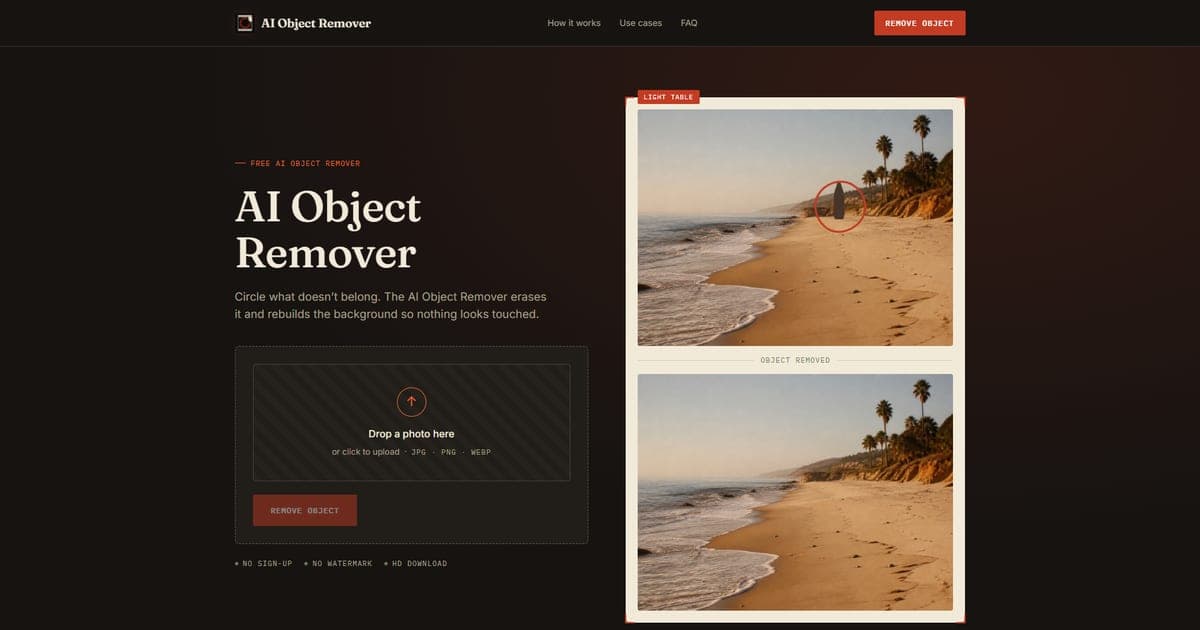 AI Object Remover cover image