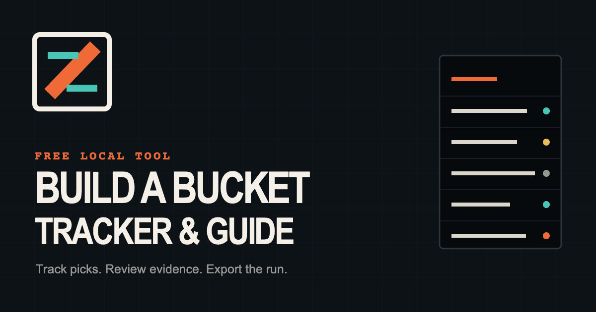 Build-A-Bucket Guide cover image