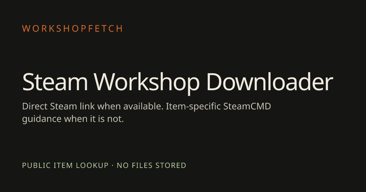 WorkshopFetch cover image