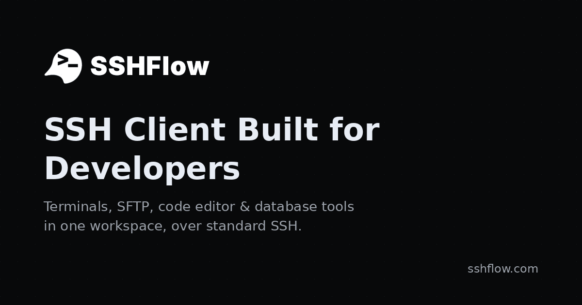 SSHFlow cover image