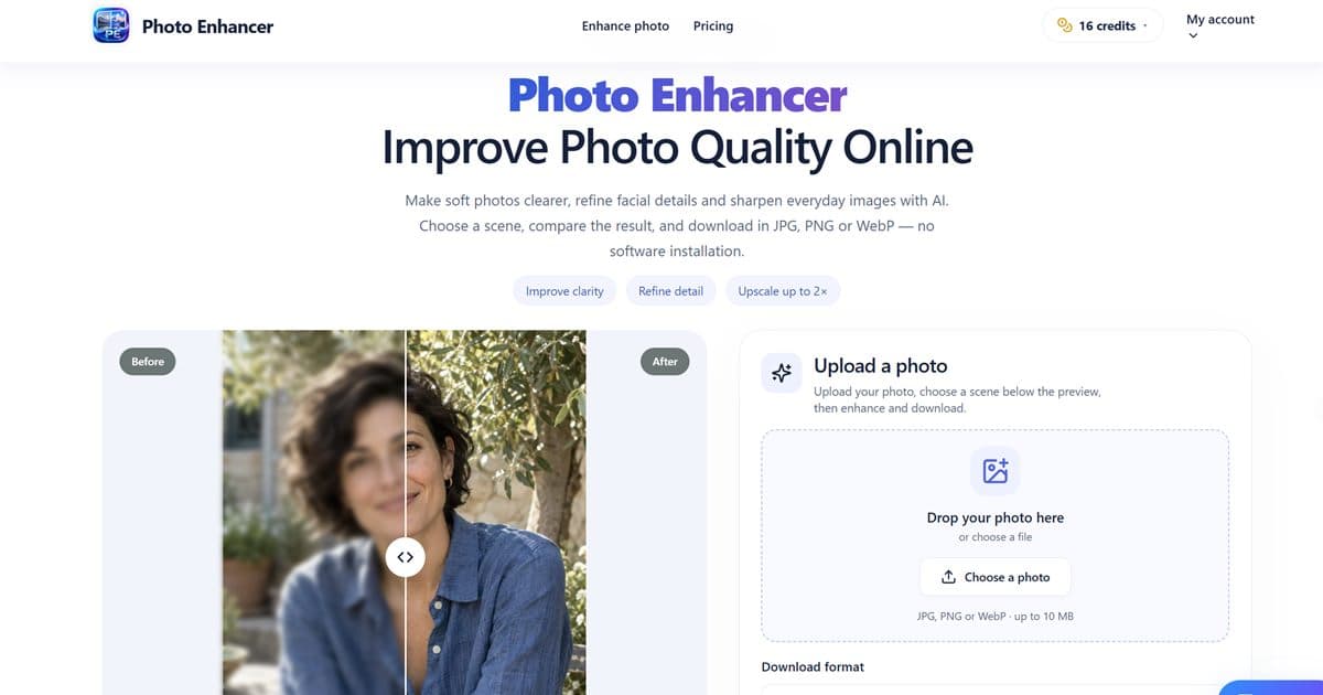 Photo Enhancer cover image